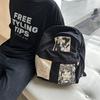 Универсальный стильный модный рюкзак - дизайн с тканевой нашивкой второго поколения