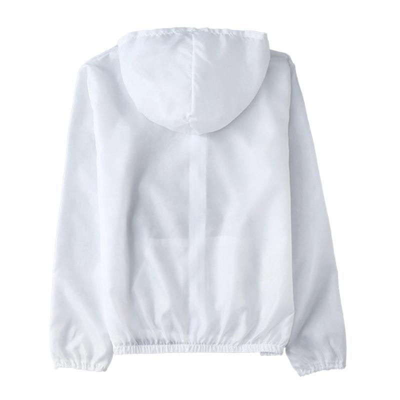 Outdoor Casual Loose Sunscreen Blouse Sun Protection Beach UV Jacket Women Solid Color Wild Thin Coat Anti-UV Breathable Hooded