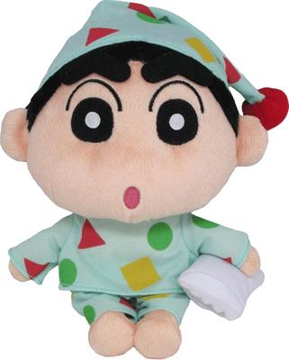 Sanei Boeki Crayon Shin-chan Трансформация Шин-чан (S) Пижамная версия. Мягкая игрушка, Ш11 x Г10 x В20 см, SN11