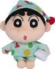 Sanei Boeki Crayon Shin-chan Трансформация Шин-чан (S) Пижамная версия. Мягкая игрушка, Ш11 x Г10 x В20 см, SN11