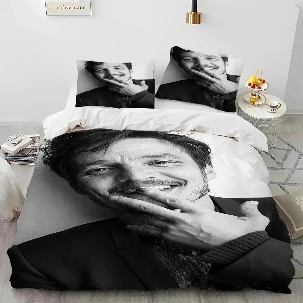Роскошный Новый 3D Принт Хосе Педро Бальмаседа Паскаль Фото Постельное Белье Набор Пододеяльник Комплект Постельного Белья Покрывало Наволочка Королева Мальчики Взрослый