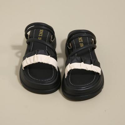 Модные низкие туфли женские 2025 домашние тапочки платформа роскошные шлепанцы пантофли резиновые шлепанцы дизайнерские летние новые гавайские римские тканевые P