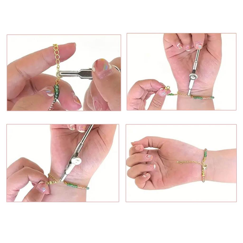 Clasps for Necklace Jewelry Pliers Jewelry Helper Practical Bracelet Clasp Helper for Effortless Jewelry Accessorizing