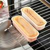 4Pcs Non-Stick Cake Mold Rectangular Toast Loaf Baking Tray  for Cake Bread