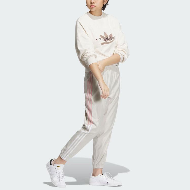 adidas Женский свитшот Originals Trefoil Розовый Белый IN1054