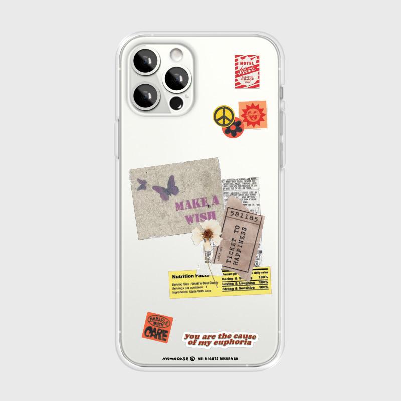 Y2K Инс Корейские Наклейки Чехол для Телефона Для Samsung Galaxy S26 S25 S24 S23 S22 S21 S20 FE Note20 Note10 Edge Plus Ultra Lite 5G Прозрачный