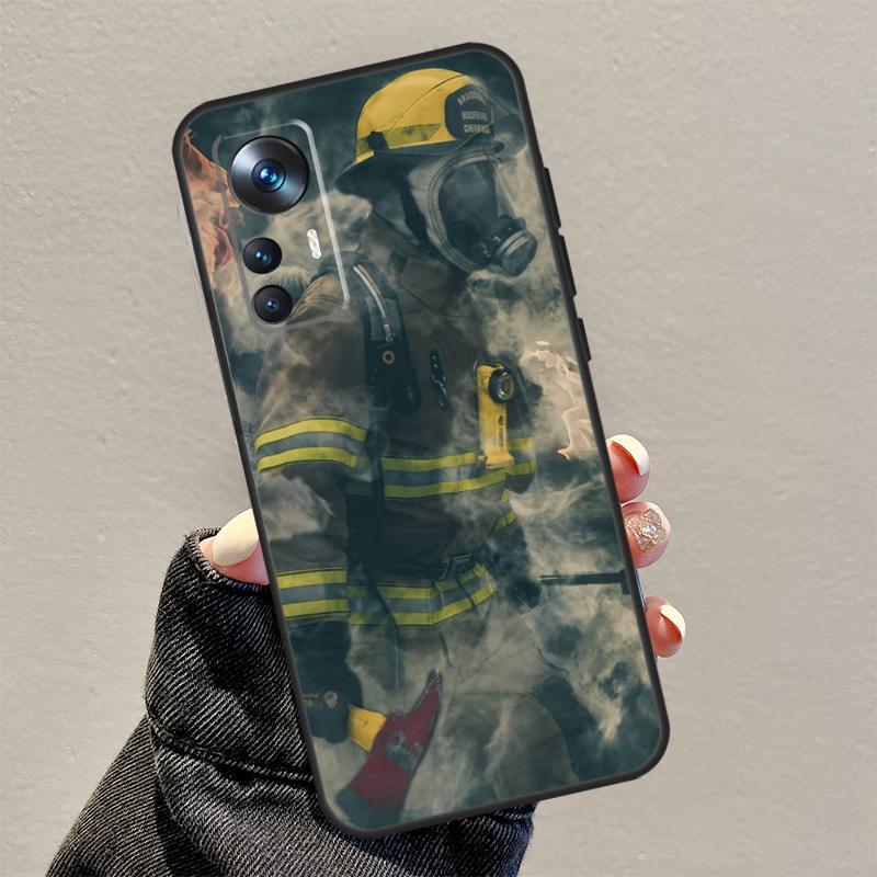 Firefighter Fireman Heroes Case For Xiaomi 15 13 14 Ultra 11T 12T 13T 14T Pro Cover For POCO X7 X6 X3 X5 F5 F6 F7 Pro