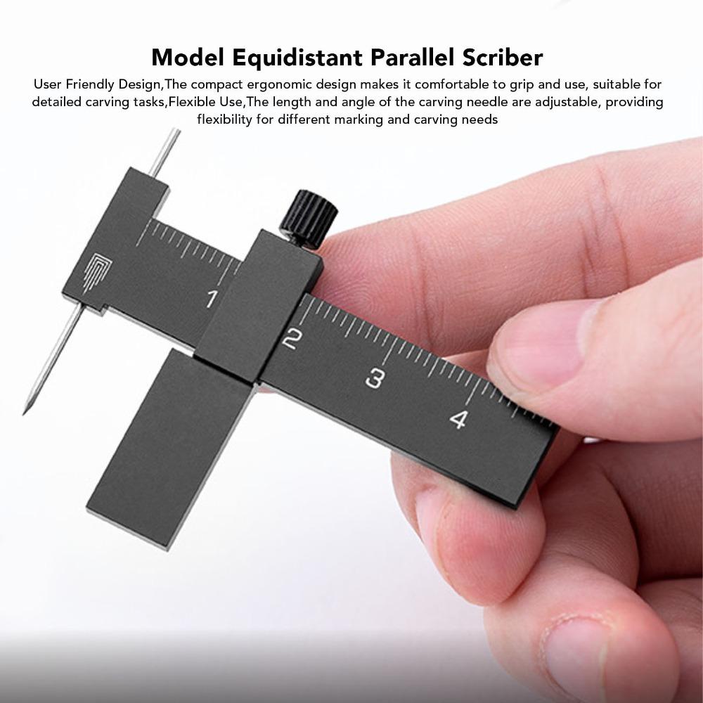 Adjustable Design Model Carving Ruler Adjustable Scribing Ruler Model Crafting