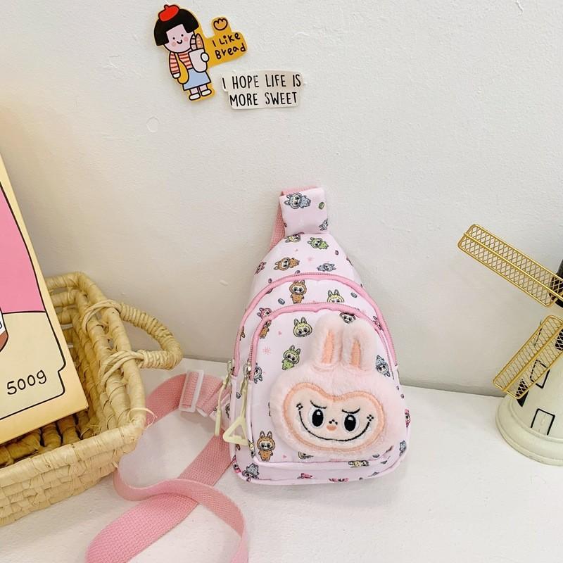 Trendy Cartoon Children's Lightweight Crossbody Bag For Kids In Vibrant Colors