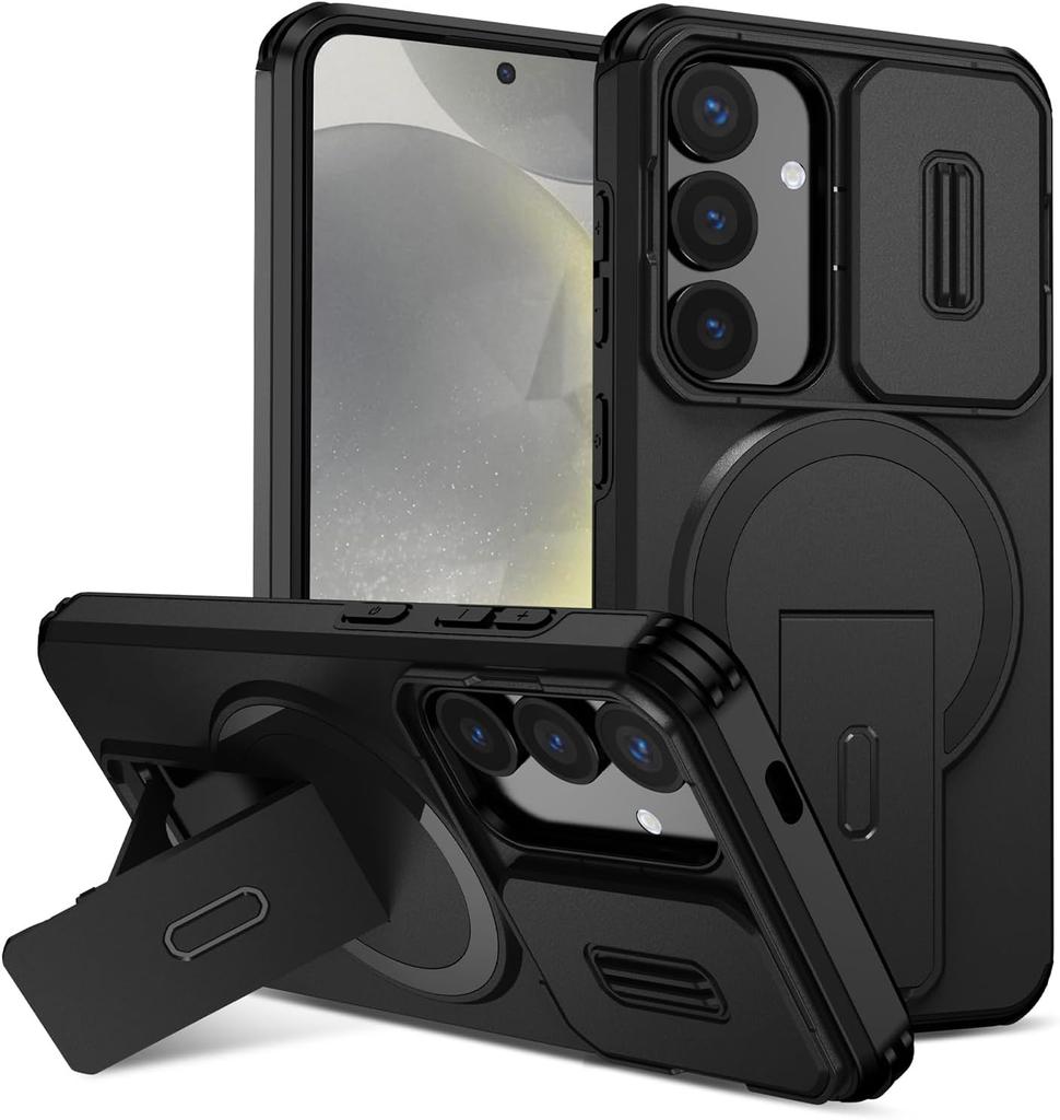 Phone Case For Samsung Galaxy S26+ Plus with Camera Cover, Magsafe, Heavy Duty Magnetic Case