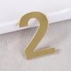 Home Door Label Self-adhesive Gate Digits Door Numeral Plaque Door Plate Number House Drawer Sign