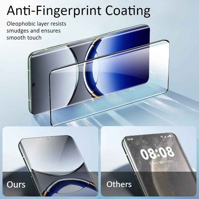 Для OPPO Find X8 X6 Pro X7 Ultra OnePlus 13 12 Ace 3 2 Полноклеевое закаленное стекло Пылезащитный инструмент для автоматической установки Защитная пленка для экрана