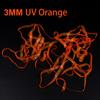 2M/Bag 3mm Scud Back Stretch Shrimp Nymph Backing Tape Red Orange Yellow Green Fluorescent