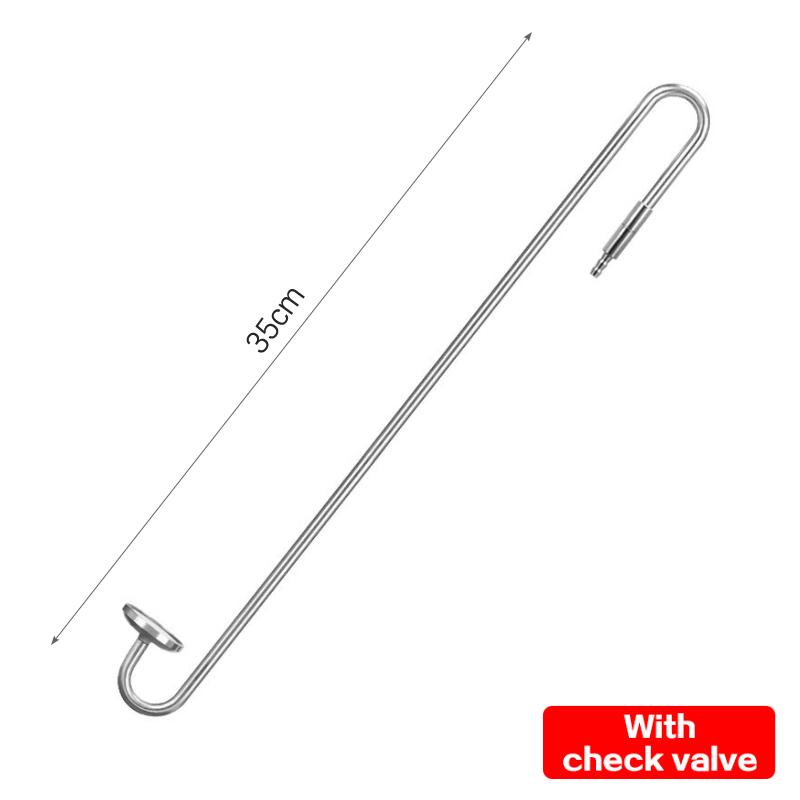 Диффузор CO2 Зеркальный Нержавеющая сталь 304 Редукционный электромагнитный клапан Рефайнер Для роста водных растений Аквариумный рефайнер CO2