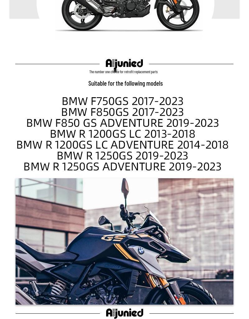 Защитные пластины для рук BMW R1250GS R1200GS LC: Защита руля от падений