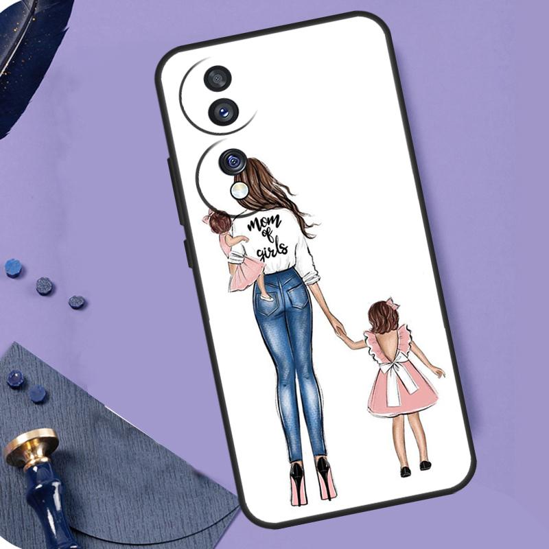 Чехол для телефона «Мама и Дочь» для Honor 90 Lite 70 50 Magic 5 6 Pro X6 X7 X8 X9 X6a X7a X8a X9a X9b X8b Чехол