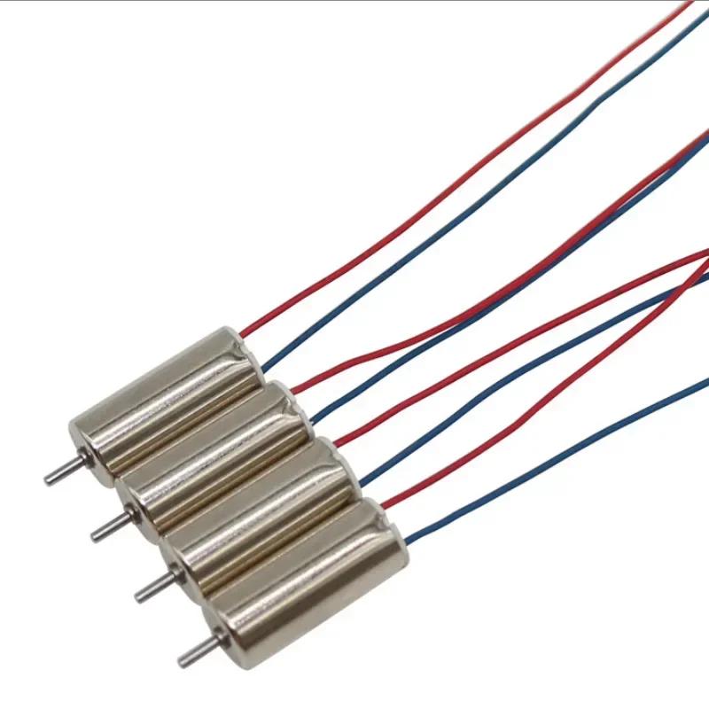 4 X DIY High-Speed Coreless Motor Set 3.7V 50000RPM with 55mm Props CW/CCW for Micro FPV Quadcopter Hollow Cup Design