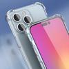 Для iPhone 16 Pro Чехол Усиленные углы TPU Рамка+Акриловая задняя крышка телефона