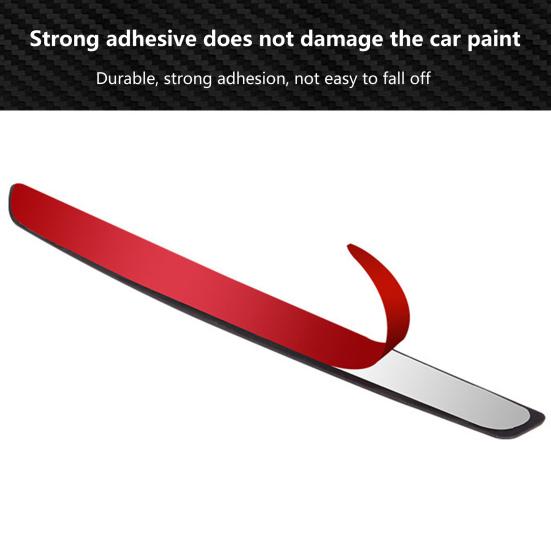 4 шт., прочная сменная защитная кромка для двери, углеродное волокно, защита от натирания, защита для края двери автомобиля