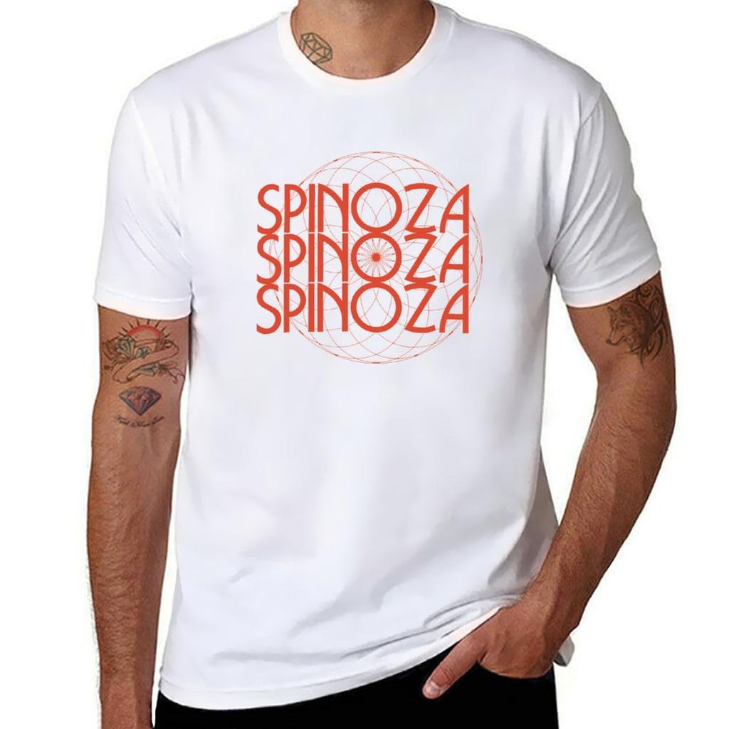 Spinoza Tshirt Summer Print Short Sleeve Tee