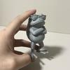 Лягушка, напечатанная на 3D-принтере, Мини-украшение для рабочего стола, Имитация модели лягушки в солнцезащитных очках со скрещенными руками, Стоящая лягушка для стола, Салона автомобиля