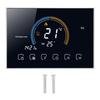 Thermostat Boiler Heating Thermostat LCD Touch Screen Programmable Thermostat AC 95?240V Black