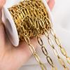 1Meter Stainless Steel Irregular Rectangle Link Chains DIY Jewelry Making Crafts Necklace Findings Handmade Supplies Accessories