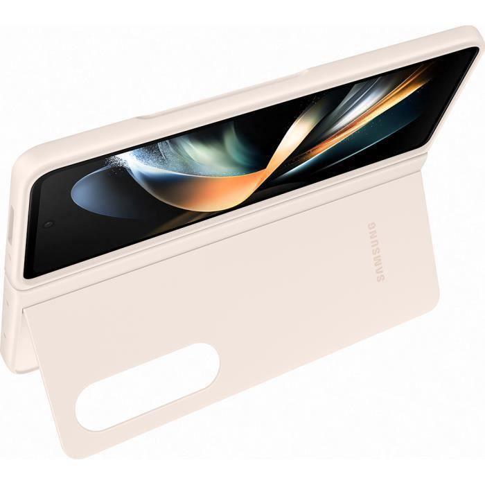 SAMSUNG Coque Fine Avec Rabat Galaxy ZFold4 Ivoire