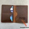 Personalized Leather Passport Cover for Men Leather with Names 100%  Custom Engraved Passport Holder Full Grain Leather Passport