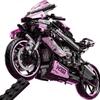 1920 шт. Технический Модель мотоцикла BMW 1000 RR Конструктор для взрослых Дисплей Набор мотоцикла Аутентичные особенности Идея для подарка