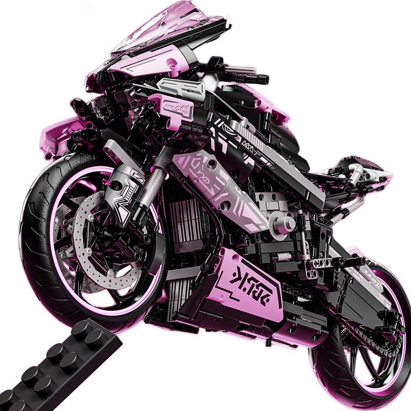 1920 шт. Технический Модель мотоцикла BMW 1000 RR Конструктор для взрослых Дисплей Набор мотоцикла Аутентичные особенности Идея для подарка