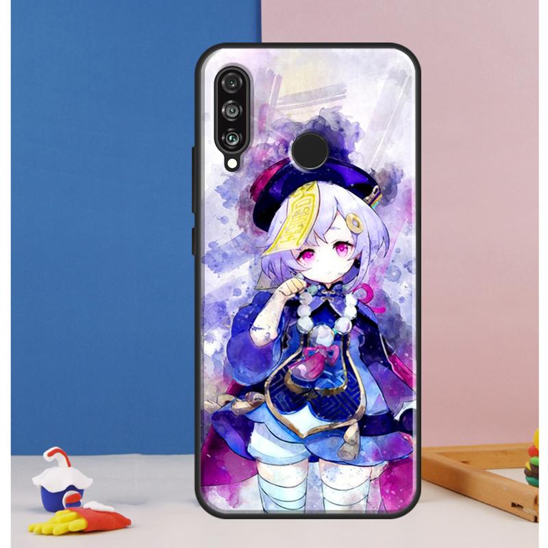 Чехол Genshin Impact Ци Ци для Huawei Nova 12s 7i 8i 11i 12i 9 10 SE Y73 Y90 Y70 Y72 Y61 Y91 P30 P40 Lite P60 Pro