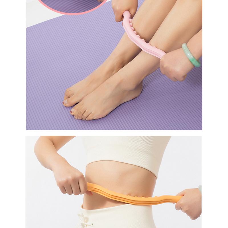 Роликовый брус для скрабирования всего тела Массажная палочка Массажер для спины Спа Терапевтический инструмент Точечная терапия Гуаша Расслабление