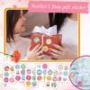 Happy Mother Day Stickers,Floral Mom Labels Stickers In  For Mothers Day Cards,Cookies,Envelopes Seals,Flowers And Gifts Wrapping Decoration
