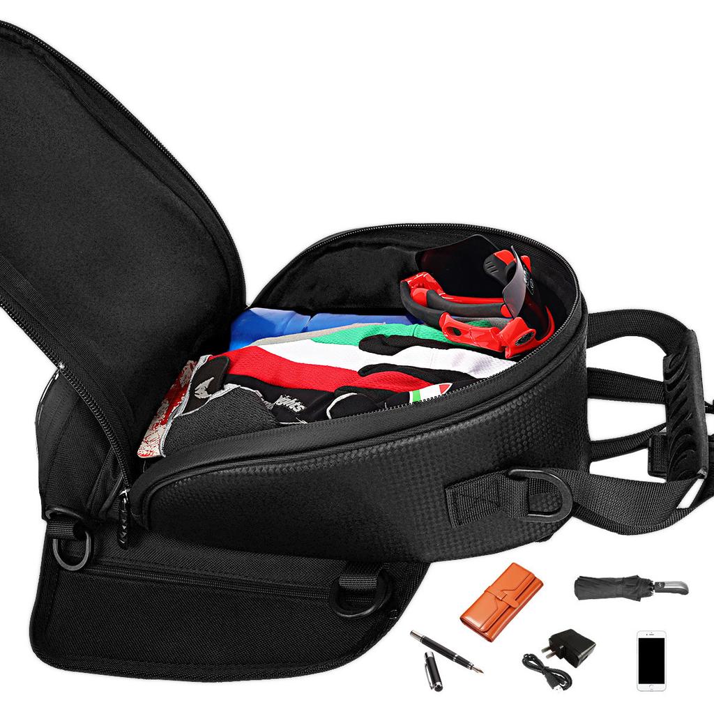 Сумка на бак для багажа, сенсорный держатель для телефона, сумка для хранения на раме мотоцикла, быстросъемная сумка, аксессуары для верховой езды