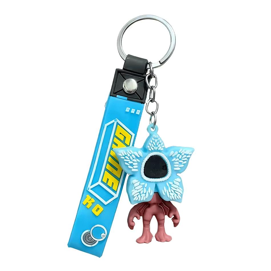 New 3D Printed Stranger TV Plays Man-eating Flower Keychains Doll Cute Action Model Toy Collection Birthday Kid Gifts Toys