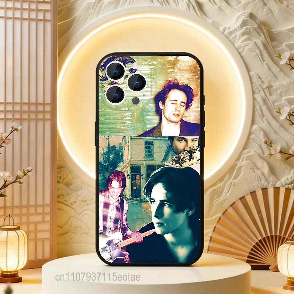 Чехол для телефона SINGER J-Jeff B-Buckley Grace для iPhone 17,16,15,14,13,12,11,Pro,Max,Plus,E,Air,Mini Защитный черный чехол