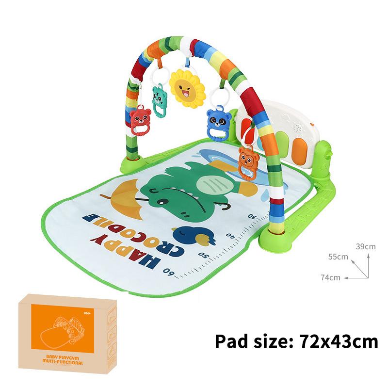 1 Set Music Pedal Piano Multifunctional Children Fitness Frame Take Exercise Infant Leg Stamina Gym Crawling Frame Baby Toy