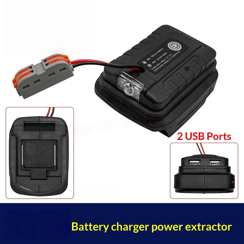 1Set Auto Emergency Power Initiate Clamp Electric Equipment Adapter Motor Energy Revive Glory.