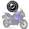 Reikoeppy Carbon Fiber Motorcycle Fuel Tank Cover Sticker Decal Gas Cap Protection Sticker for YZF-R3 5 R15 MT-03