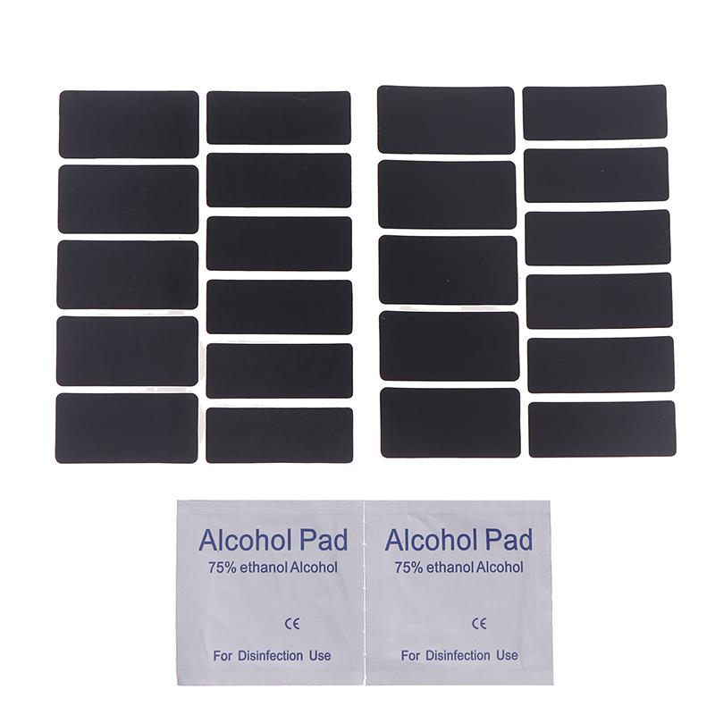 Наклейка для мыши, наждачная бумага, противоскользящая, впитывающая пот, наклейка против скольжения для универсальной беспроводной мыши, противоскользящая лента