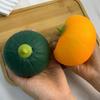 Soft Texture Slow Rebound Pumpkin Toy Sensory Design Squishy Pumpkin Fidget  Halloween Decor