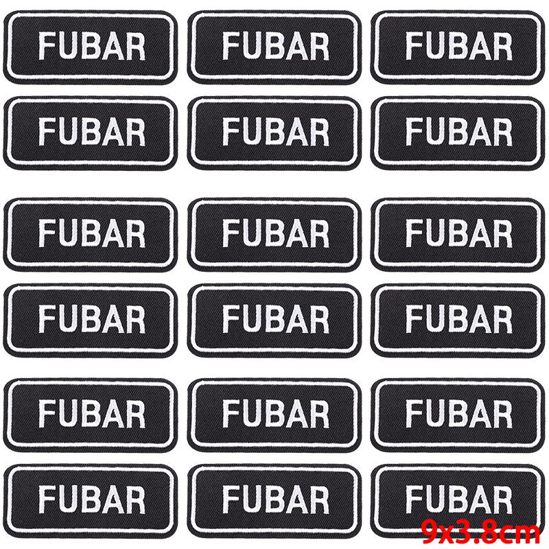 10Pcs/Lot Patch With Letters Iron On Patches For Clothing Thermoadhesive Patches On Clothes Slogan Proverb Patch For Clothes Sew