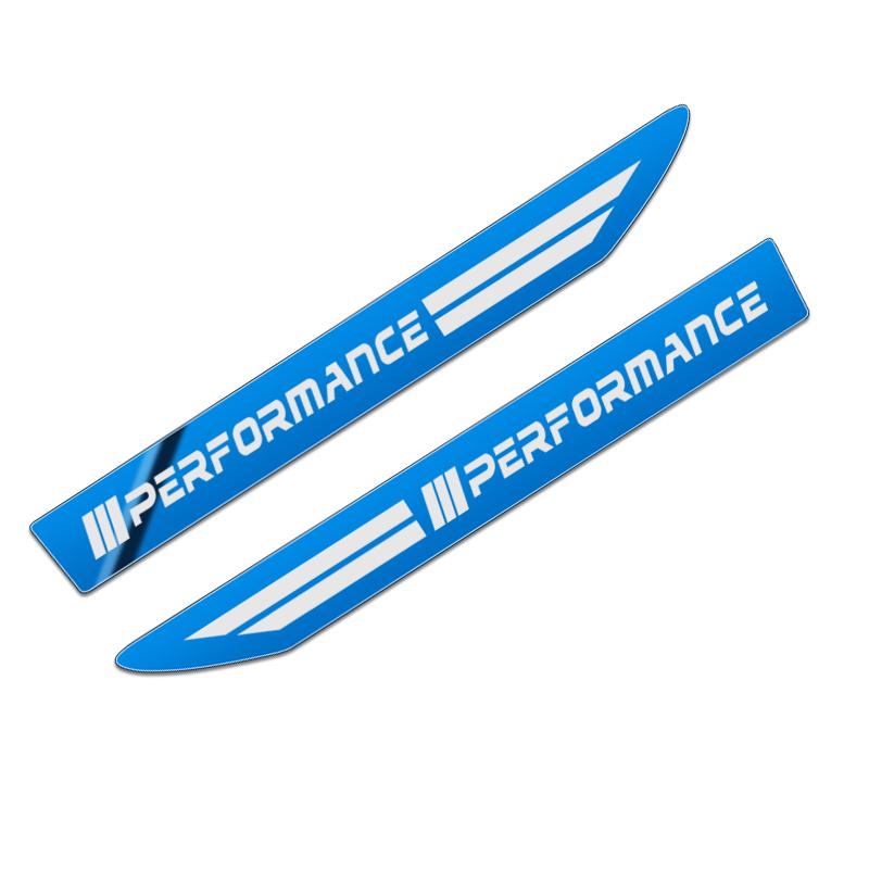 2PCS Stainless Steel Side Wing Badge Emblem Fender for BMW E36 E39 E46 E60 E90 E90 F01 F10 F30 E93 G20 G21 G01 X6 X5 X3