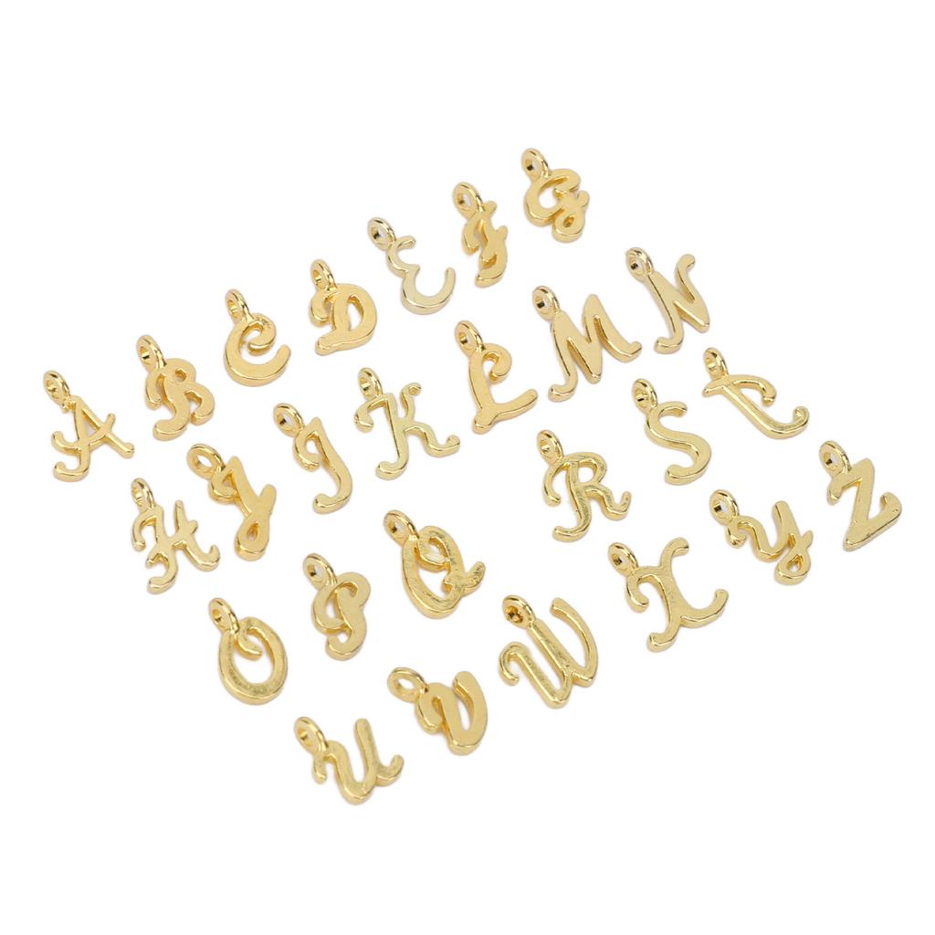 260 шт. Подвески с английскими буквами, сплав, ювелирные изделия, сделай сам, набор аксессуаров для алфавитных подвесок для дредов