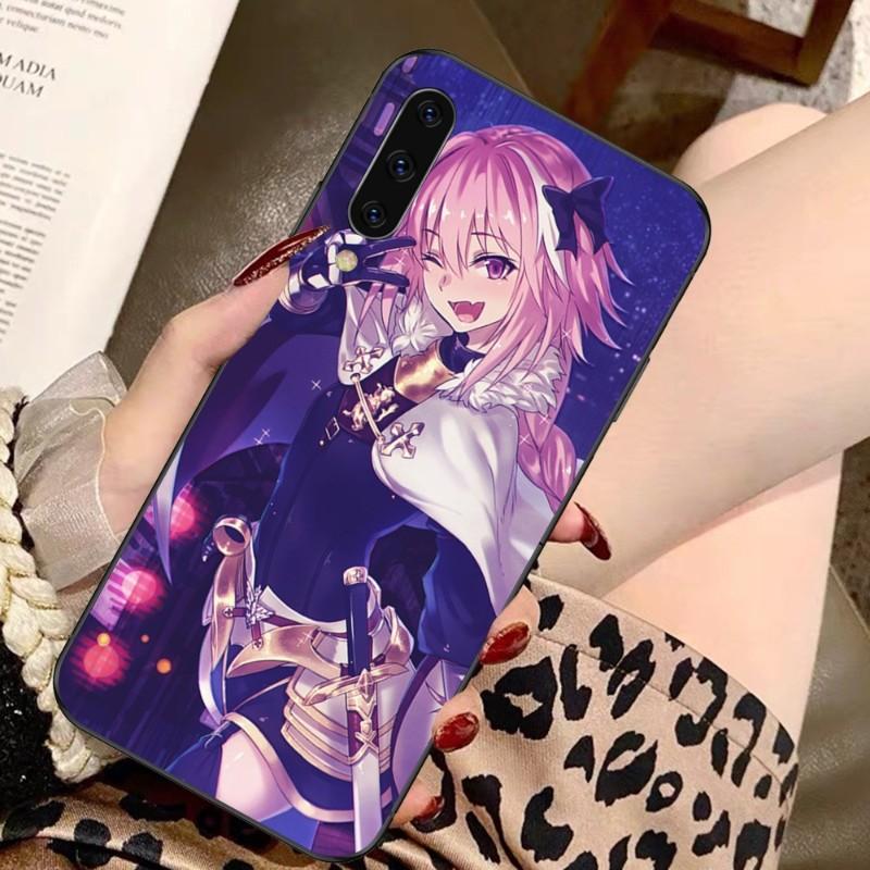 Чехол для телефона Fate Apocrypha Anime для Samsung A91 A81 A73 A72 A71 A30S A20 A12 A13 A52 A53 4G 5G, мягкий черный чехол для телефона