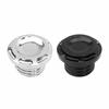 Motorcycle Fuel Gas Tank Oil Cap Vented Right-hand Thread Decorative Aluminum For Harley Sportster Road King Softail Dyna 96-up