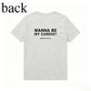 Unisexs Fun Fitness And Leisure Letter Printed Round Neck Tshirt Neutral 100 Pure Cotton Soft Breathable Sports Short Sleeve