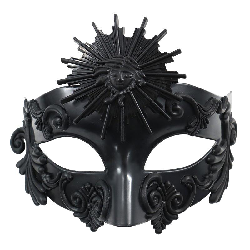 Римский Бог Солнца Стимпанк Фантом Маскарад Косплей Маска Пластиковая Половина Лица Мужчины Женщины Панк Карнавал Хэллоуин Реквизит Танцевальная Маска