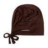 Women's Hijabs Undercap with Ear Hole Elastic Tie Hijab Islamic Under Scarf Women Hijab  Girls